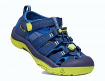 KEEN Newport H2 Junior Blue Depths / Chartreuse Dětský sandál -