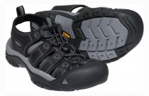 KEEN Newport Men Black / Steel Grey sandál do nepříznivých podmínek - 45