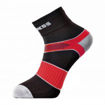 Progress Cycling cyklistické ponožky černá/červená | 39-42, 43-47