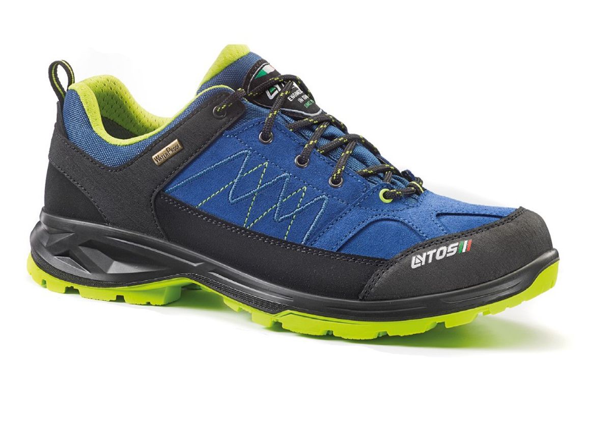 Lytos Puls low 17 blu limoges-lime WP Trail