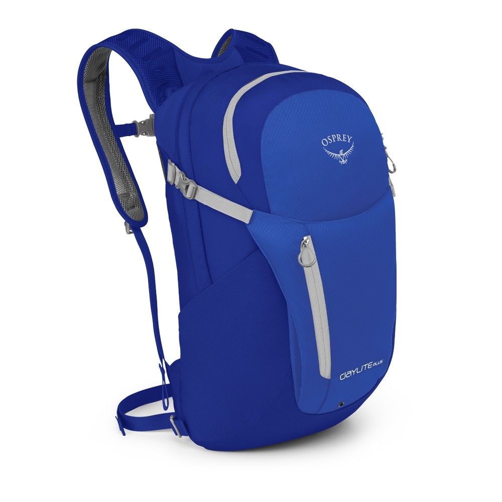 Osprey Daylite Plus Tahoe Blue s kapsou na laptop nebo tablet max 15,4"