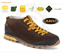 AKU Bellamont Suede GTX Dark brown / Yellow  Outdoorová obuv | 40, 41, 41 1/2, 42, 42 1/2
